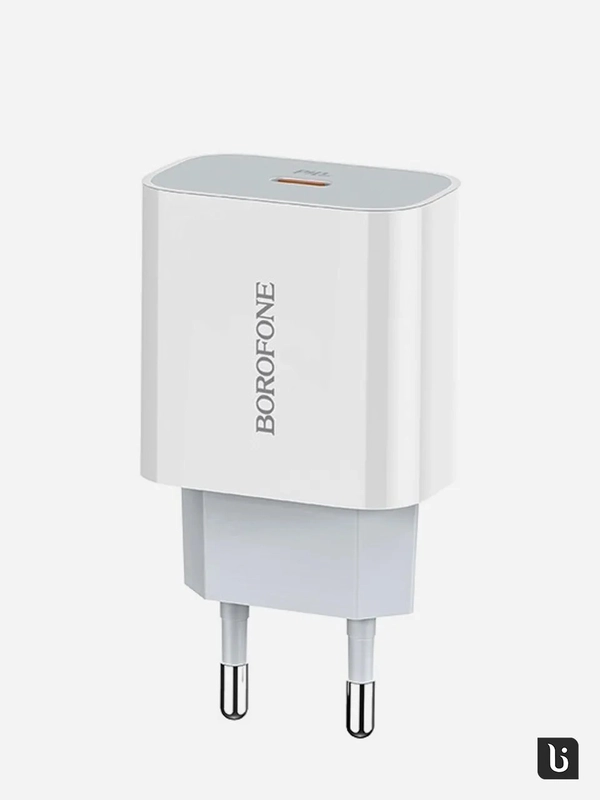 Зарядное устройство Borofone BA38A Plus (Type-C, 3A, PD20W, QC3.0+кабель для Apple iPhone)