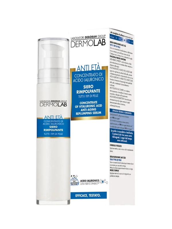 DEBORAH DERMOLAB Сыворотка-концентрат антивозрастная ANTI-AGING REPLUMPING SERUM 50 мл
