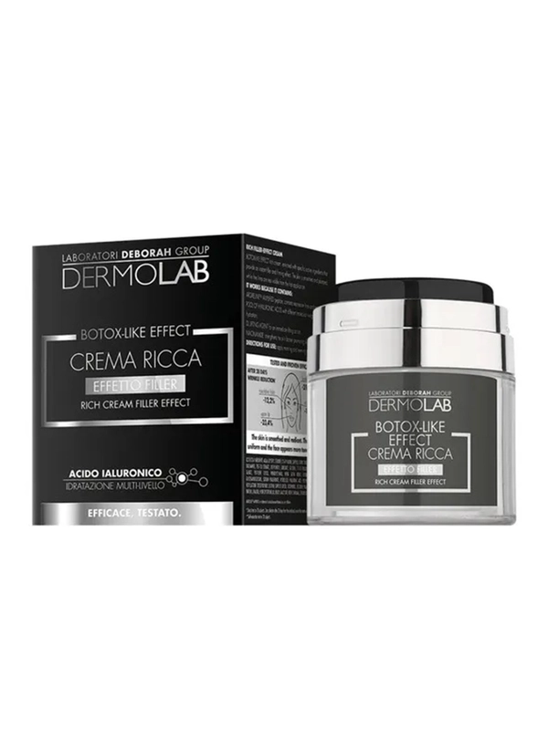 DEBORAH DERMOLAB Крем-филлер насыщенный антивозрастной BOTOX-LIKE EFFECT, 50 мл