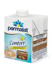 Сливки ультрапастеризованные Parmalat, безлактозные, массовая доля жира 11%, 500 г