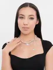 Чокер многослойный с повесками