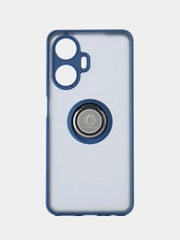 Чехол противоударный Realme C55 (Реалми С55), с металлической подставкой кольцом