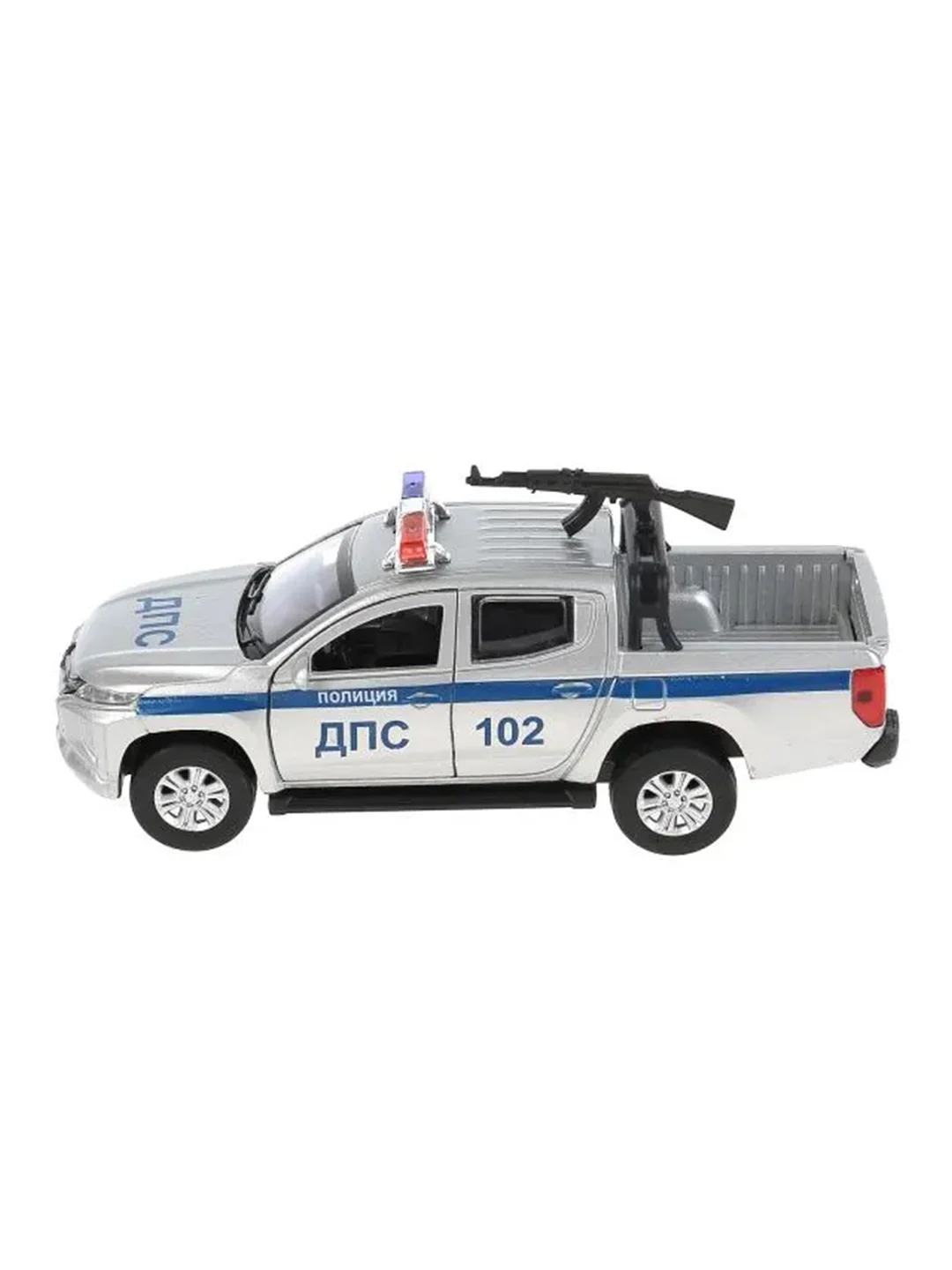 Коллекционная металлическая модель Технопарк "Mitsubishi L200 Pickup. Полиция", 13 см