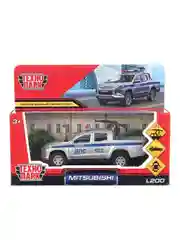Коллекционная металлическая модель Технопарк "Mitsubishi L200 Pickup. Полиция", 13 см