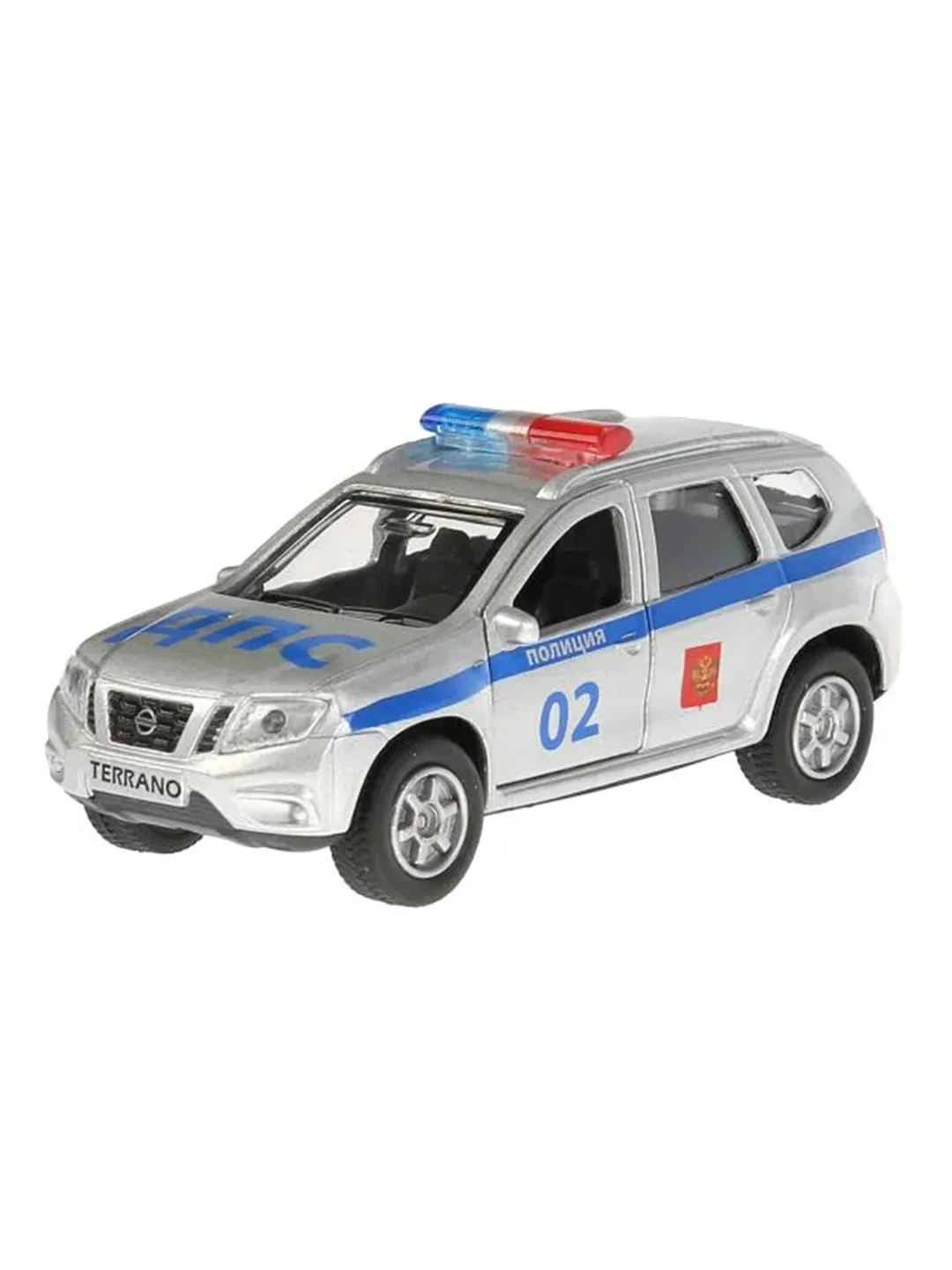 Металлическая машинка ТехноПарк Nissan Terrano, 12 см