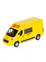 Металлическая модель Технопарк "Citroёn Jumper. Дети", 14 см