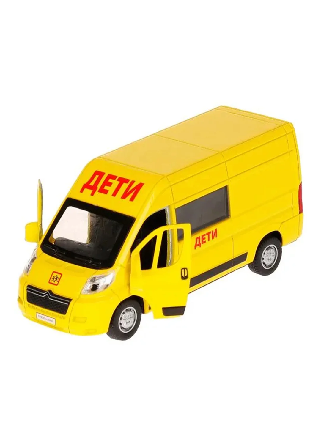 Металлическая модель Технопарк "Citroёn Jumper. Дети", 14 см