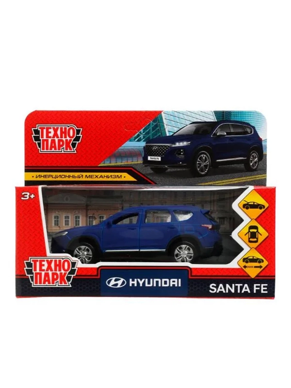 Металлическая модель Технопарк Hyundai Santafe Soft, 12 см