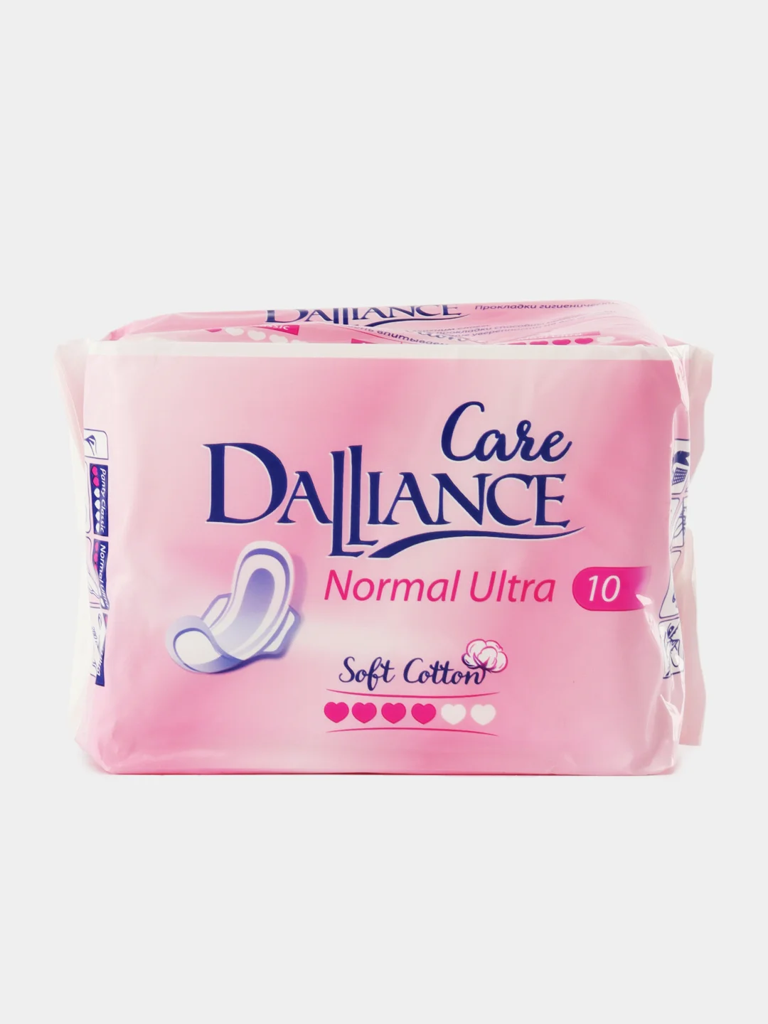 Розовый прокладки гигиенические DALLIANCE 3 пачки