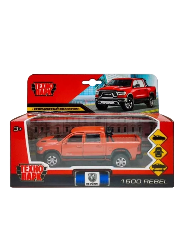 Металлическая модель ТехноПарк Dodge Ram 1500 Rebel, 13 см