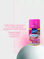 Тёмно-розовый сменный баллон для автоматического освежителя воздуха Chirton Fresh Line, 250 мл