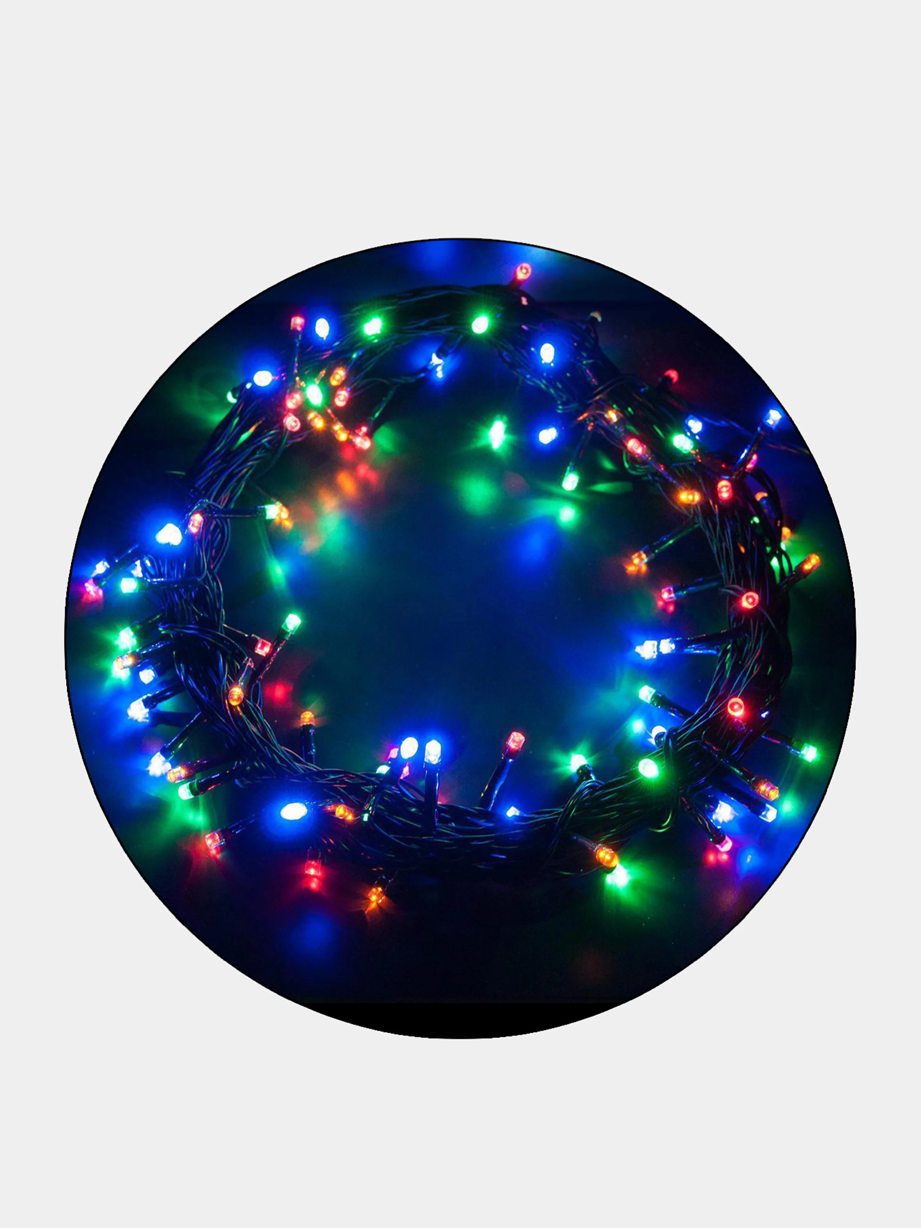 Гирлянда светодиодная Uniel 50, 100, 200 LED MULTI