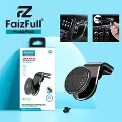 Держатель для телефона FaizFull F043, автомобильный, магнитный, усиленный