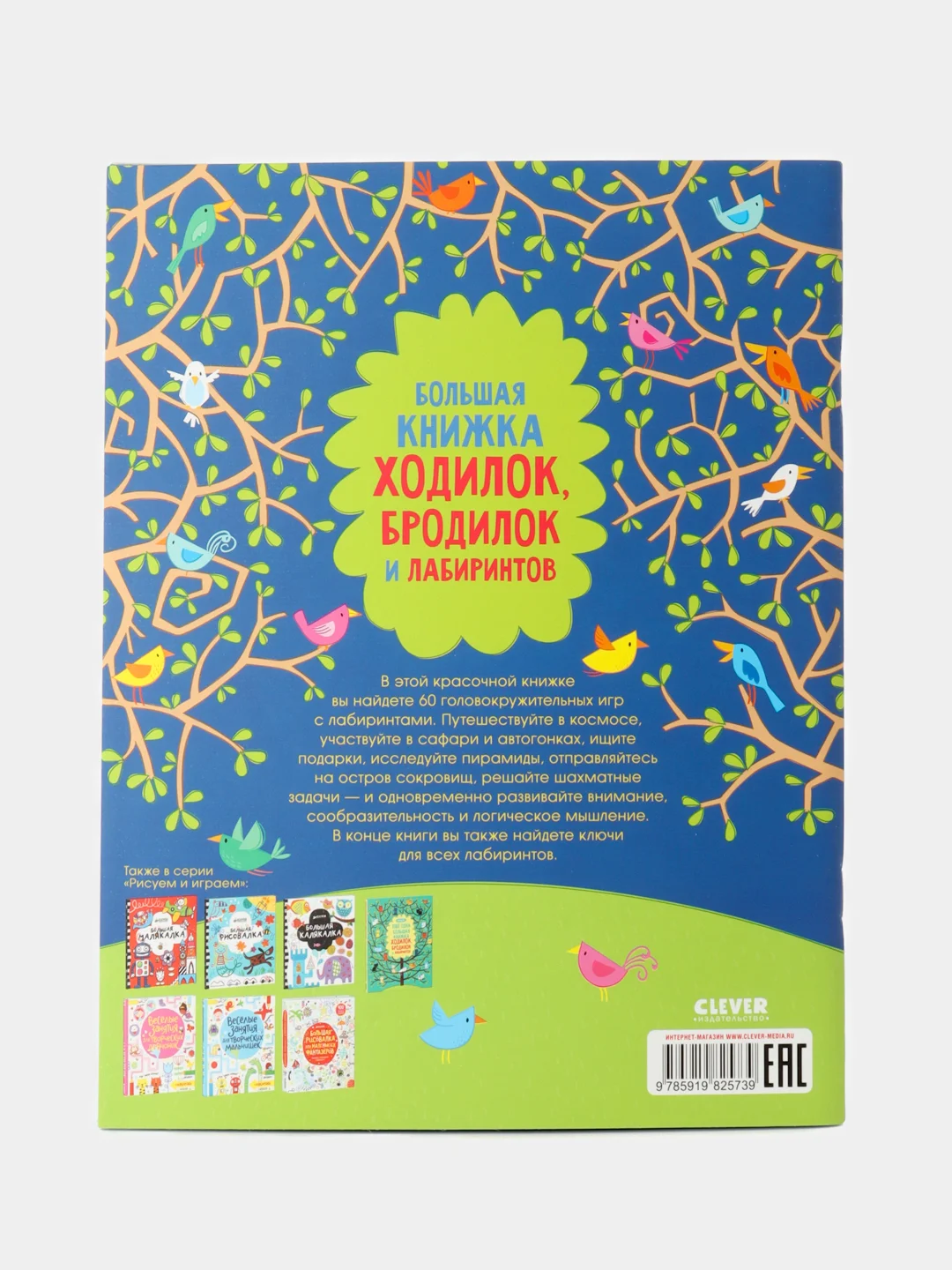 Большая книжка ходилок, бродилок и лабиринтов