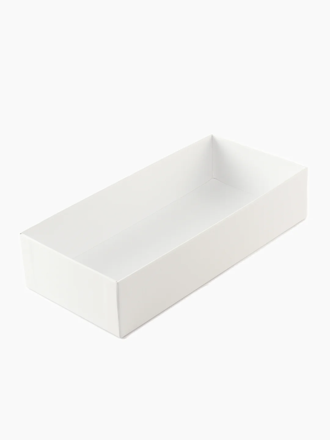 Подарочная коробка , 21.5 x 10.5 x 5 см. "Радуга", бежевый, белый