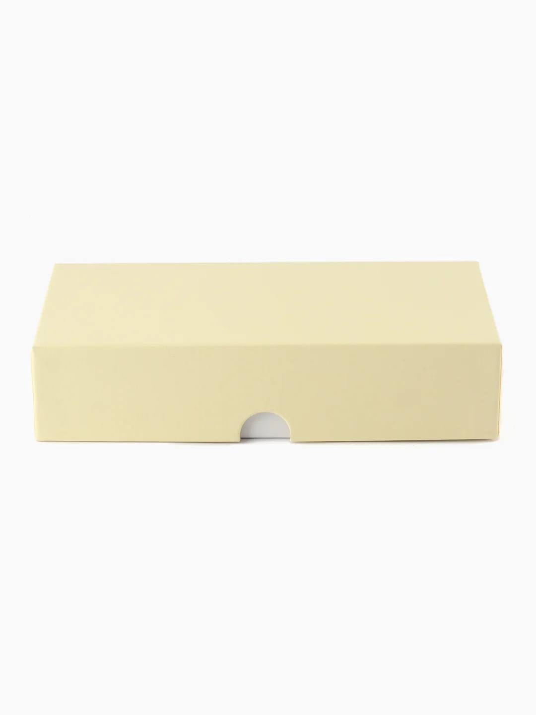 Подарочная коробка , 21.5 x 10.5 x 5 см. "Радуга", бежевый, белый