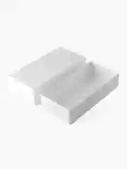 Подарочная коробка , 21.5 x 10.5 x 5 см. "Радуга", белый