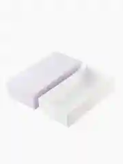 Подарочная коробка , 21.5 x 10.5 x 5 см. "Радуга", лиловый, белый