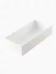 Подарочная коробка , 21.5 x 10.5 x 5 см. "Радуга", пудровый розовый, белый