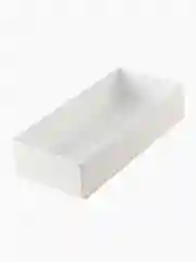 Подарочная коробка , 21.5 x 10.5 x 5 см. "Радуга", розовый, белый