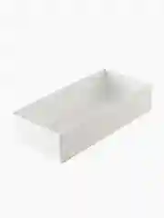 Подарочная коробка , 21.5 x 10.5 x 5 см. "Радуга", черный, белый