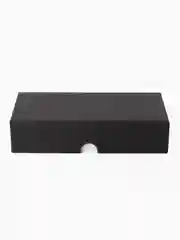 Подарочная коробка , 21.5 x 10.5 x 5 см. "Радуга", черный, белый
