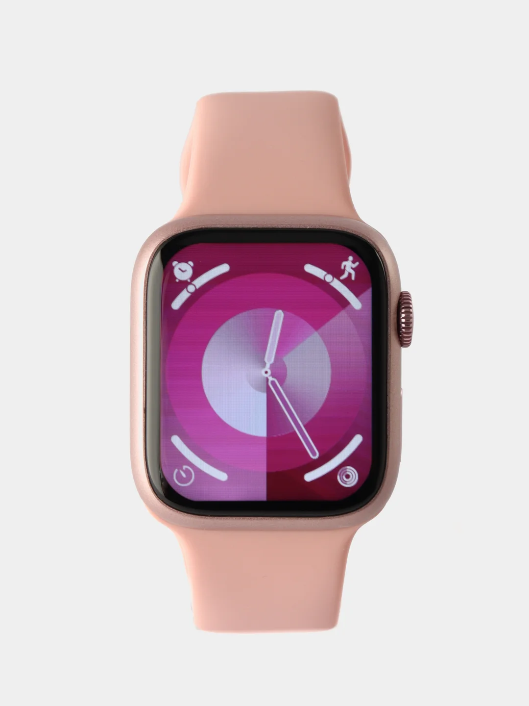 Розовый умные смарт часы 9 Премиум серии 45/41 мм Smart Watch 9 серии "Премиум" 2024