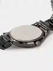 Серый металлик мужские наручные часы, подарочный набор часов