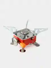 Алый плитка газовая туристическая/ Портативная газовая плитка походная/ Походная газовая плита