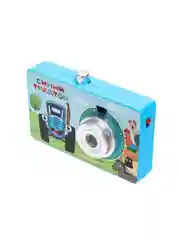 Проектор фотоаппарат детский, 8 кадров СИНИЙ ТРАКТОР, игрушка, фонарик