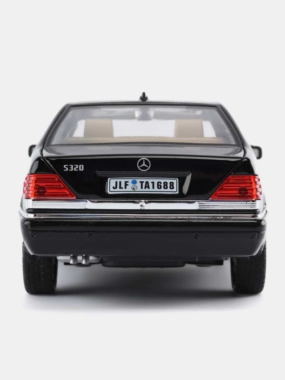 Черный масштабная металлическая модель авто 1:24 MERCEDES-BENZ W140