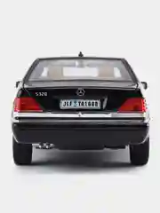 Черный масштабная металлическая модель авто 1:24 MERCEDES-BENZ W140