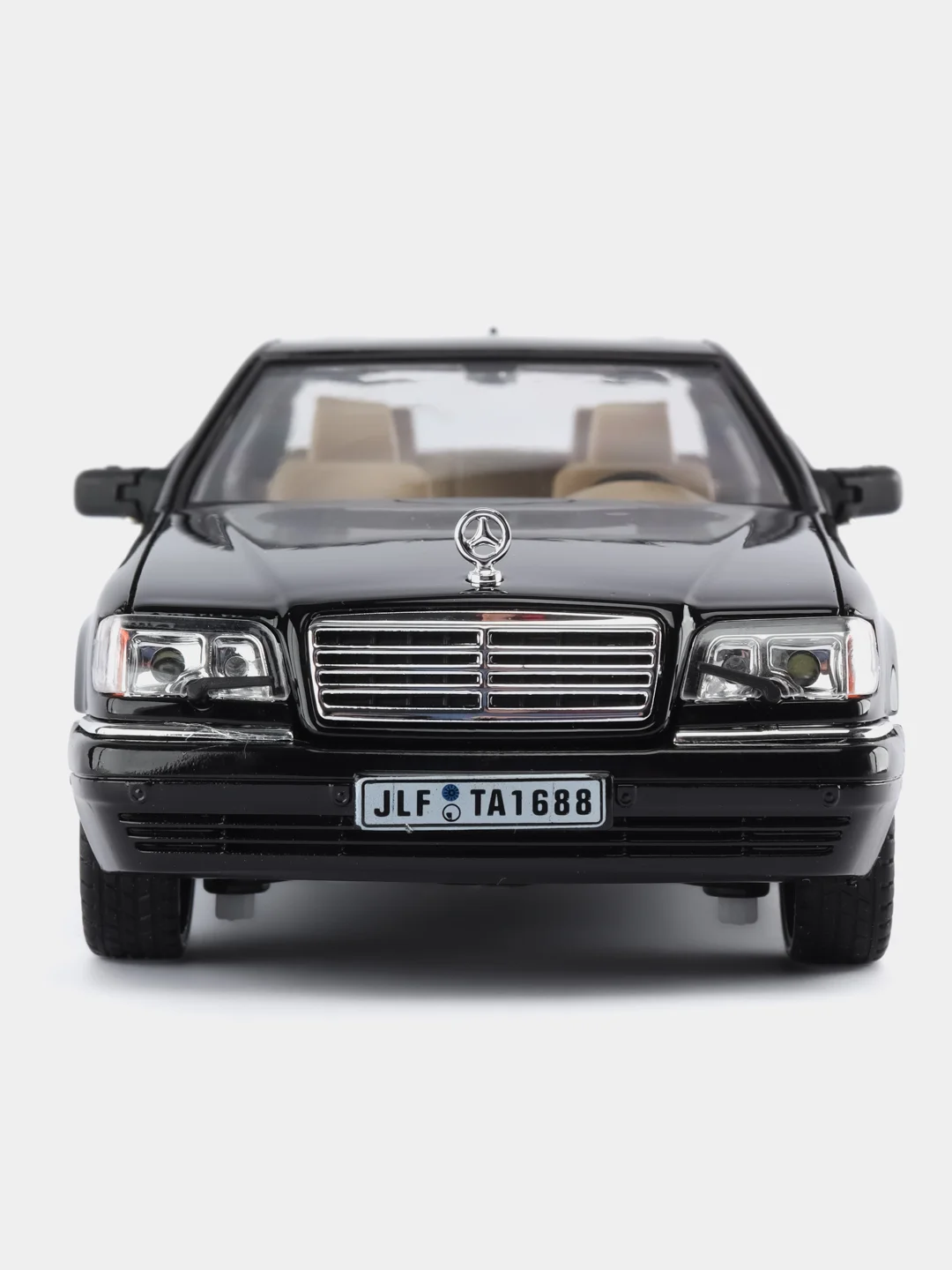 Черный масштабная металлическая модель авто 1:24 MERCEDES-BENZ W140