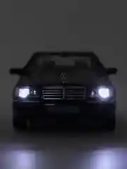 Черный масштабная металлическая модель авто 1:24 MERCEDES-BENZ W140