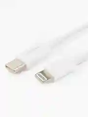 Кабель USB ELX-CDC04-C01 Type C-Lightning 3А быстрая зарядка+передача данных коробка бел
