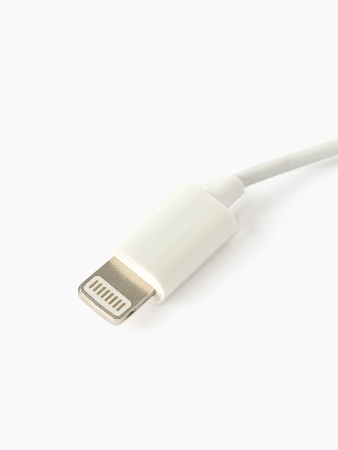 Гарнитура проводная Denmen DR10, Apple 8 pin, вставн., белая