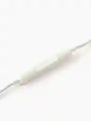 Гарнитура проводная Denmen DR10,  Apple 8 pin, вставн., белая