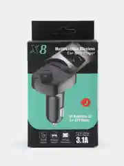 FM модулятор Bluetooth 2 x USB с функцией зарядки, фм модулятор