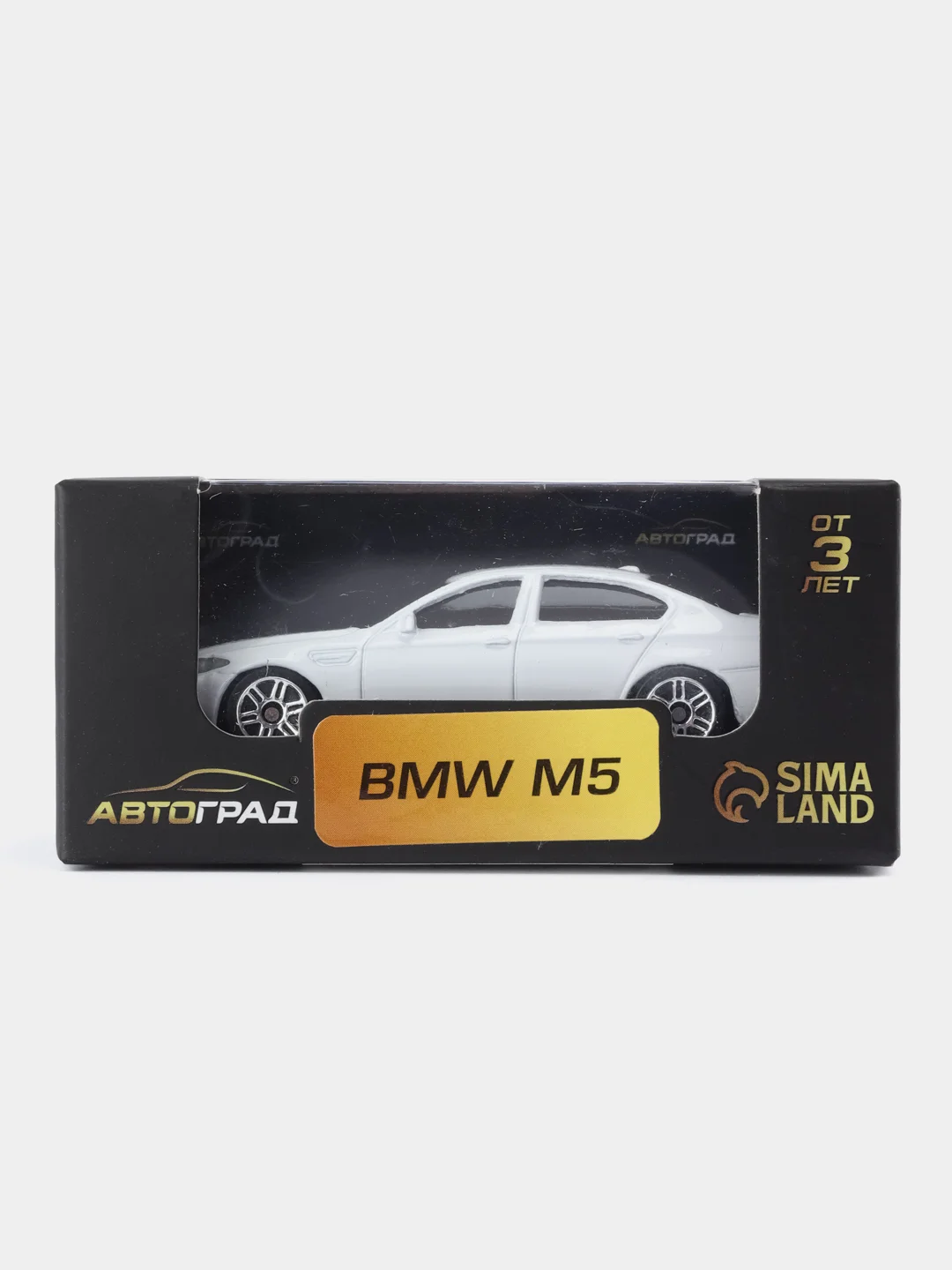 Машина металлическая BMW M5,1:64, цвет белый
