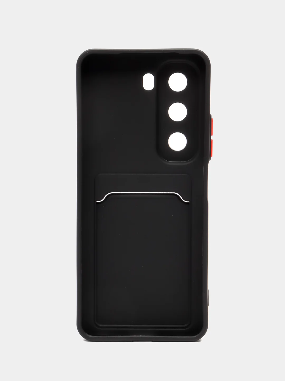 Черный чехол для Infinix HOT 50 4G (Инфиникс Хот 50 4 джи), с карманом для карт