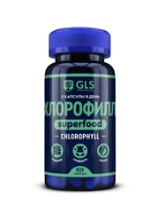 БАД к пище GLS "Хлорофилл", 350 мг, 60 капсул