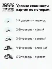 Алмазная мозаика ТРИ СОВЫ "Wow. Comics", 30х40 см