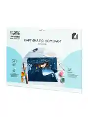 Картина по номерам на картоне ТРИ СОВЫ Чародейка, 30х40см, с акриловыми красками и кистями