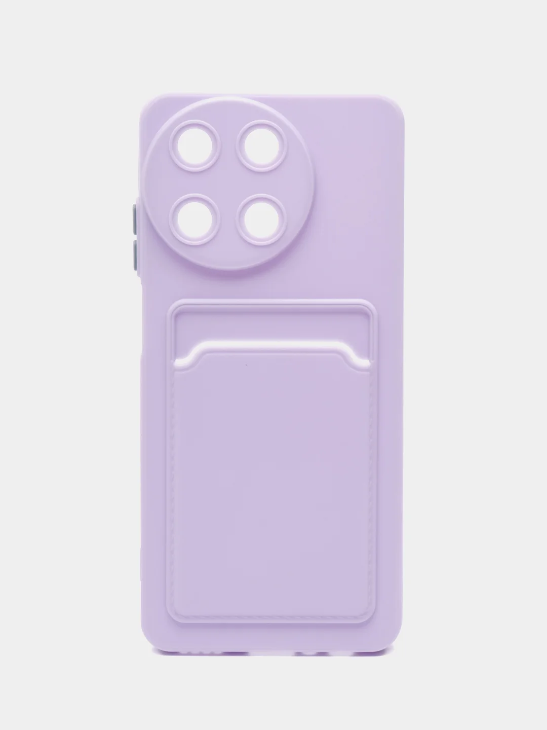 Лавандовый чехол для  Realme 11 4G (Реалми 11 4 джи), с карманом для карт