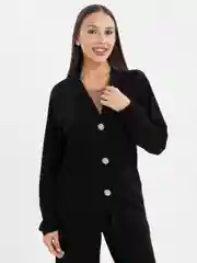 Черный женский костюм