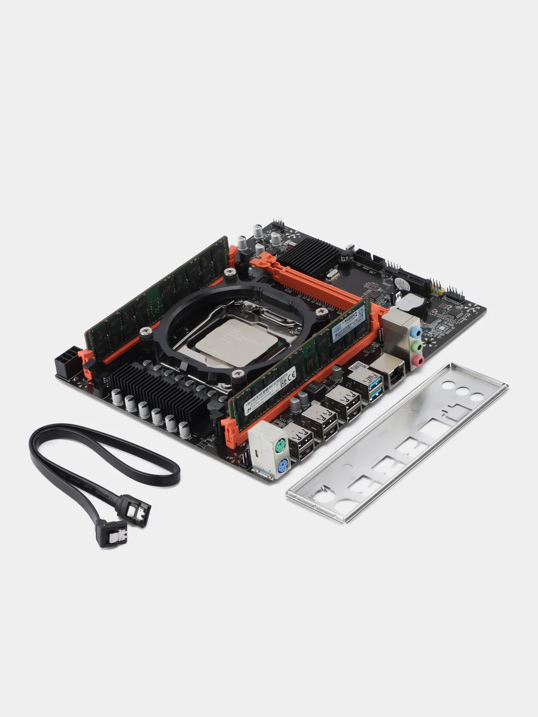 X99 Материнская плата + E5 2670 V3 (12 ядер/24 потока) 2,3 ГГц + DDR4 32GB