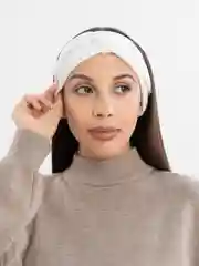 Белый повязки на голову теплая