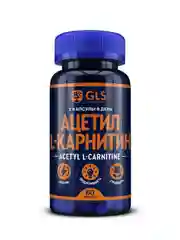 БАД к пище GLS "Ацетил-L-Карнитин", 400 мг, 60 капсул