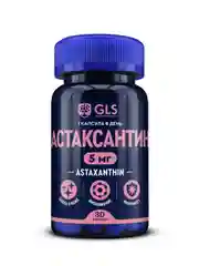 БАД к пище GLS "Астаксантин", 400 мг, 30 капсул