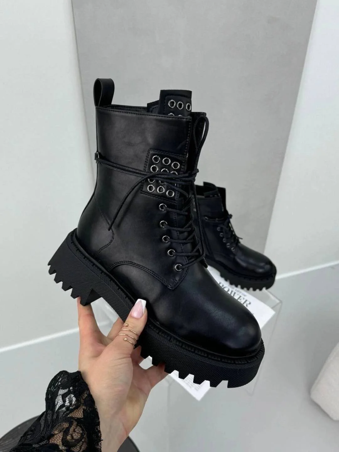 Хром ботинки женские,полусапоги женские зимние, меховые, ,36-41